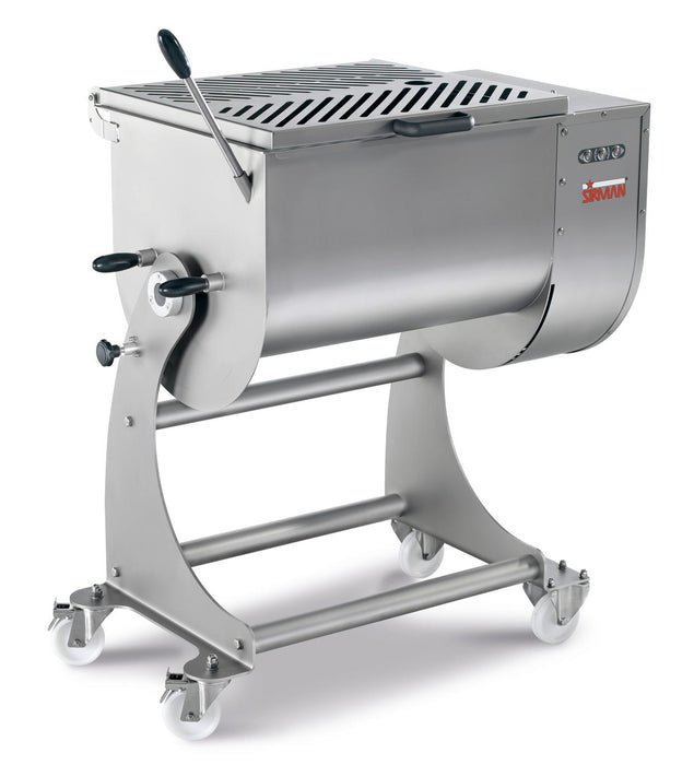 Sirman IP 80 BA XP 176 lb Capacity Floor Model Electric Meat Mixer - 2.75HP
